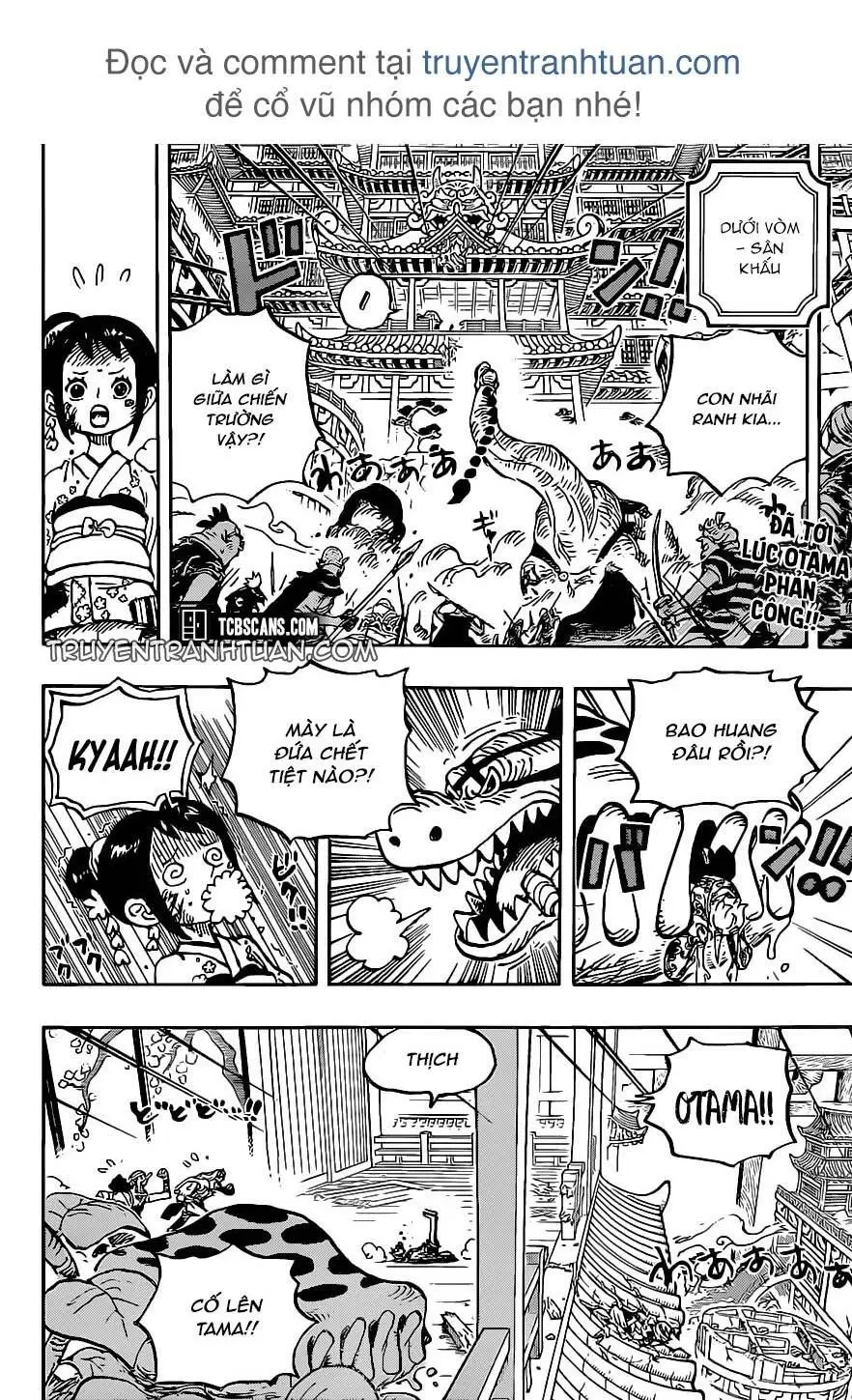 One Piece chương 1017, trang 2