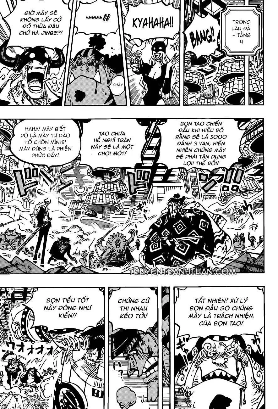 One Piece chương 1017, trang 3