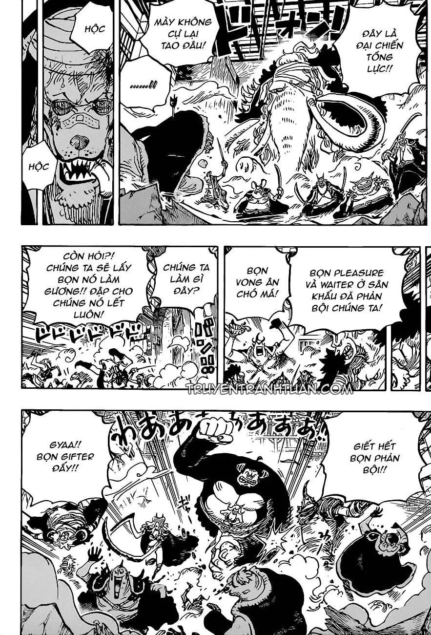One Piece chương 1017, trang 4