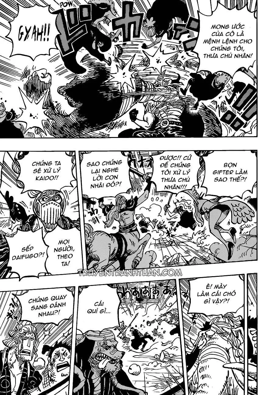 One Piece chương 1017, trang 7
