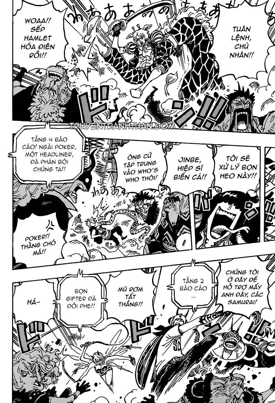 One Piece chương 1017, trang 8