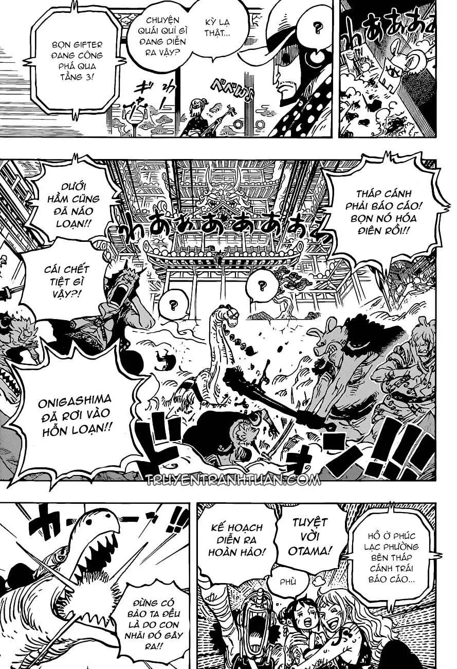 One Piece chương 1017, trang 9
