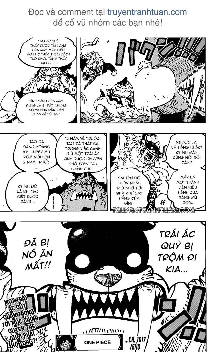 One Piece chương 1017, trang 17