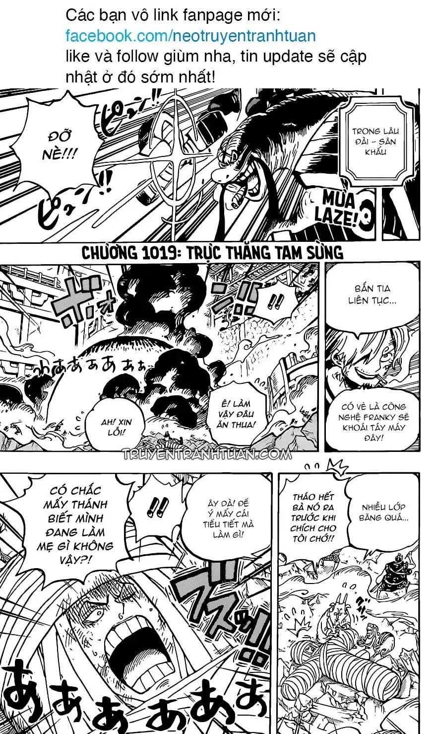 One Piece chương 1019, trang 4