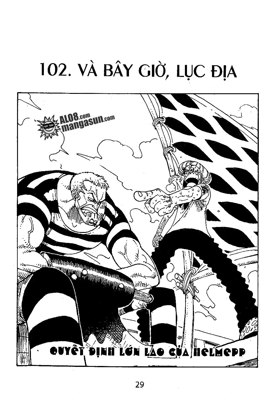 One Piece chương 102, trang 1