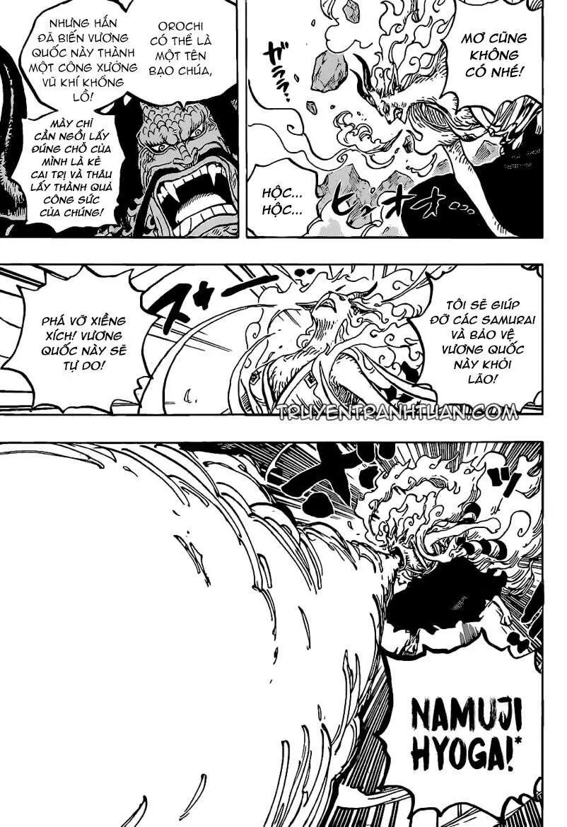 One Piece chương 1020, trang 3