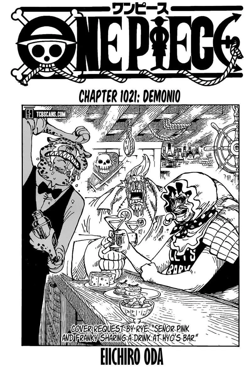 One Piece chương 1021, trang 2