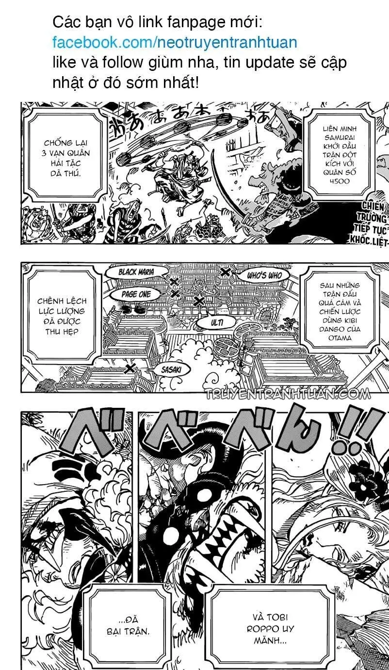 One Piece chương 1022, trang 2