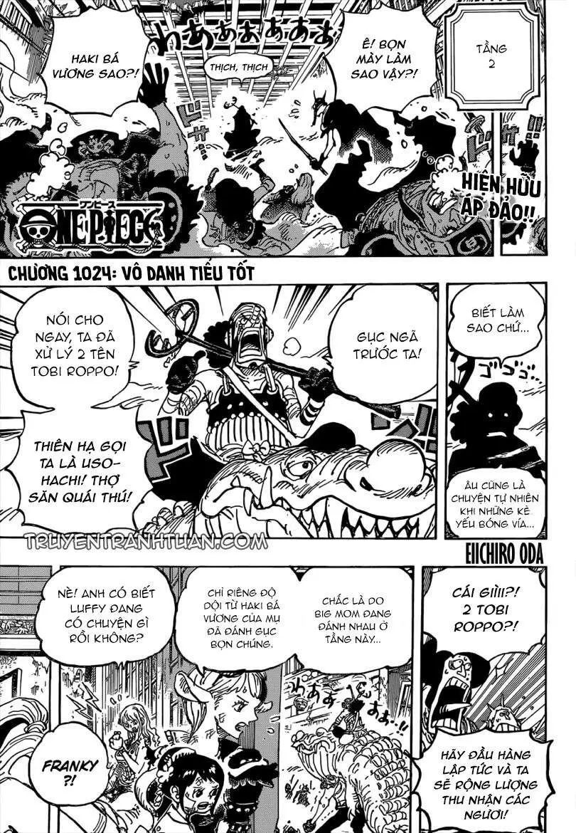 One Piece chương 1024, trang 4