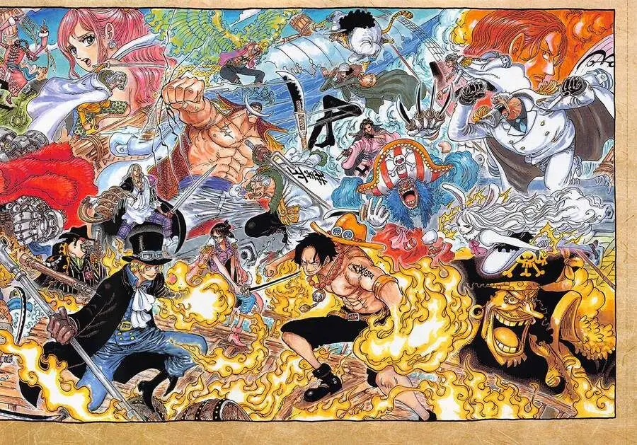 One Piece chương 1025, trang 1