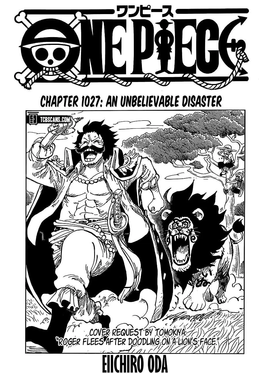One Piece chương 1027, trang 1