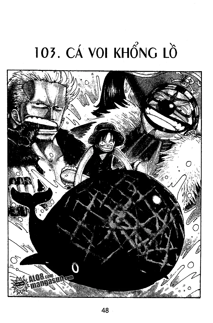 One Piece chương 103, trang 1