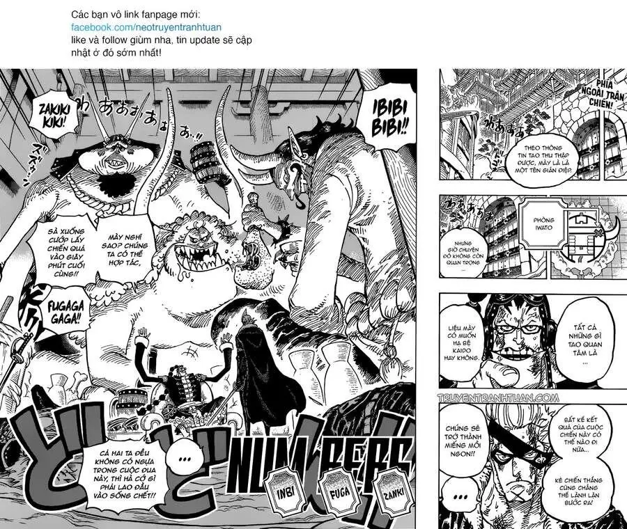 One Piece chương 1030, trang 2
