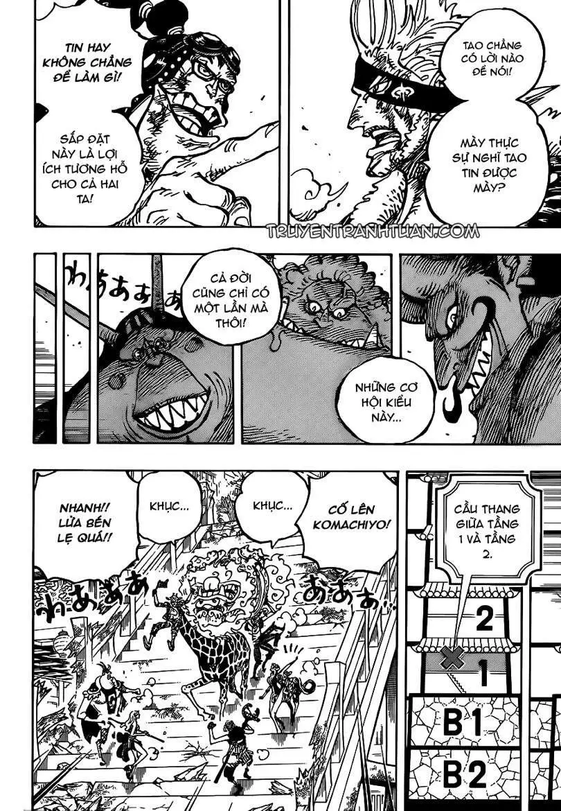 One Piece chương 1030, trang 3