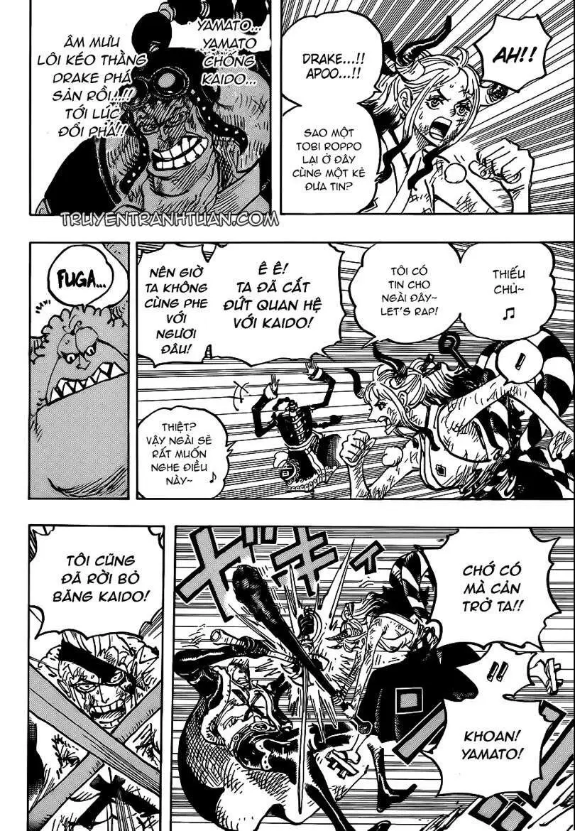 One Piece chương 1031, trang 9