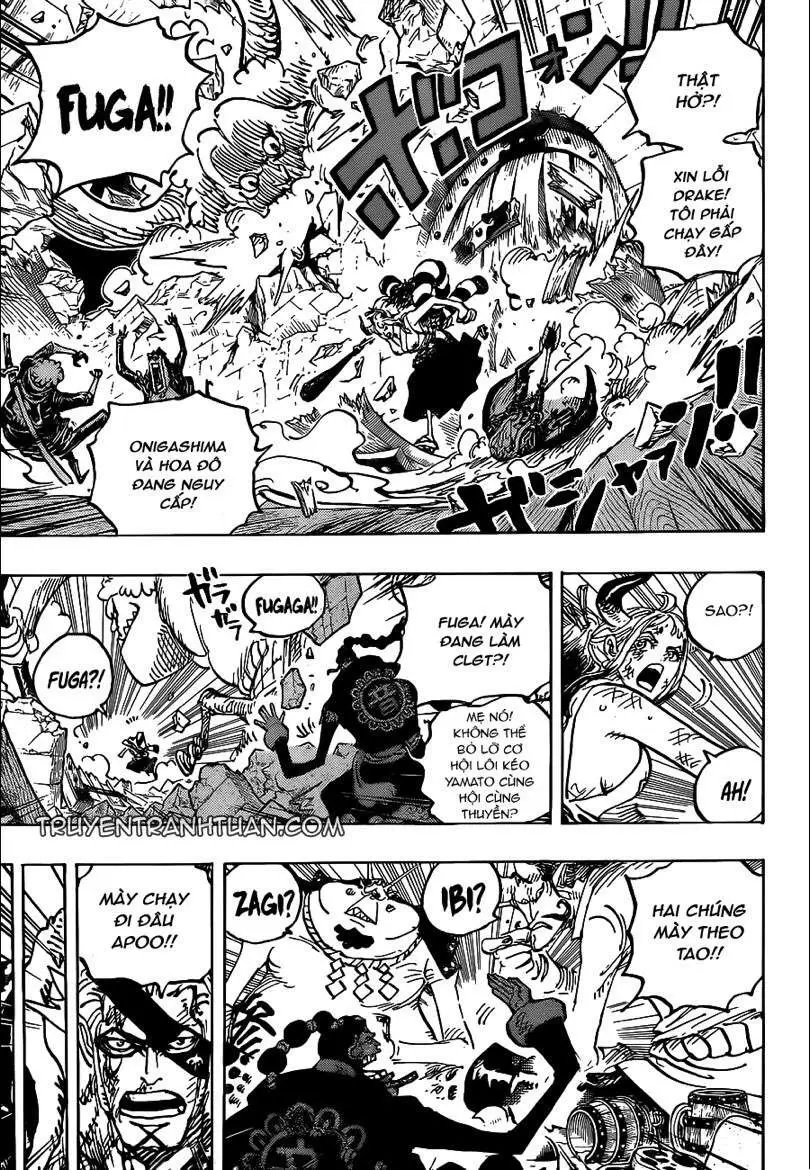One Piece chương 1031, trang 10
