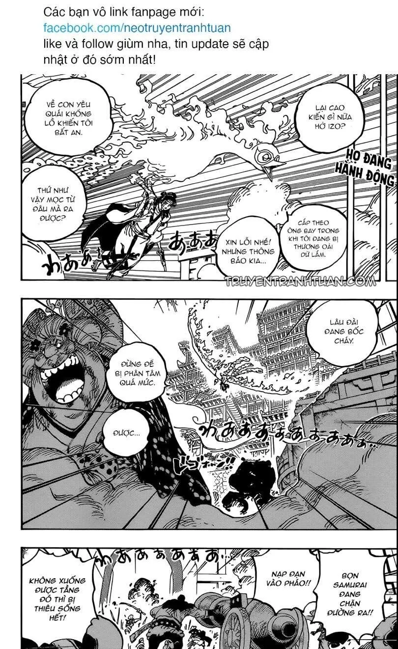 One Piece chương 1032, trang 2