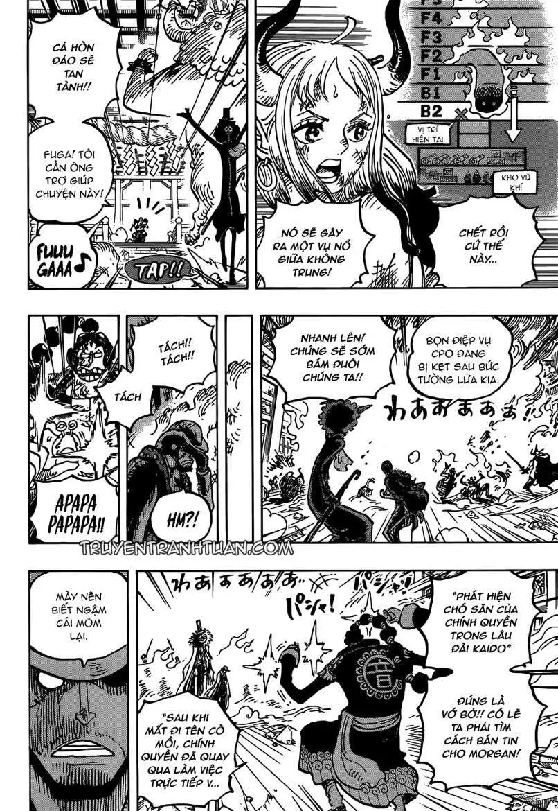 One Piece chương 1032, trang 6