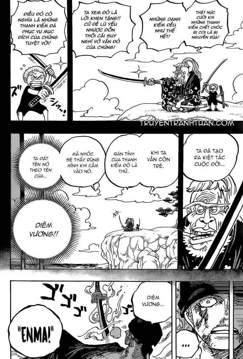 One Piece chương 1033, trang 14