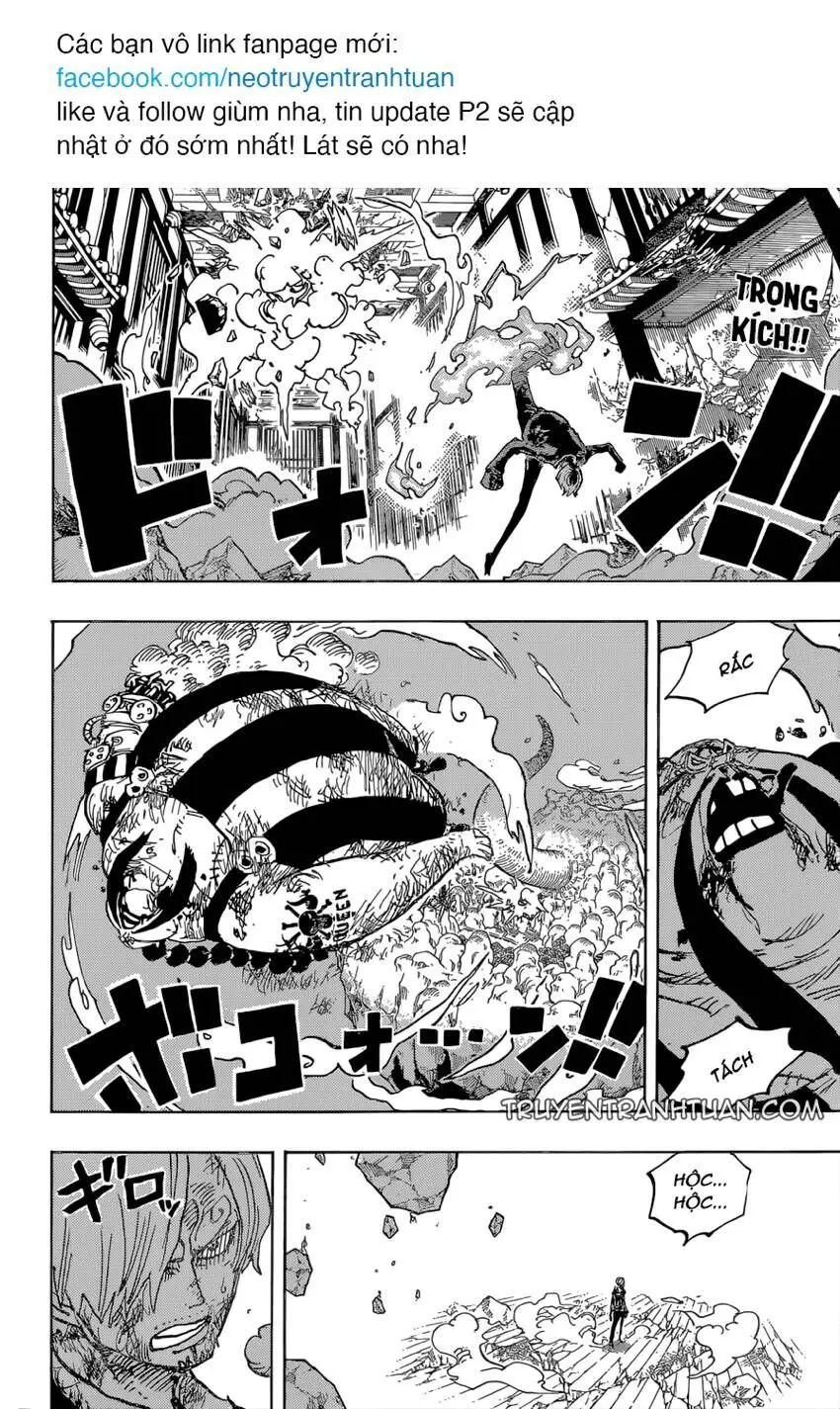 One Piece chương 1035, trang 2