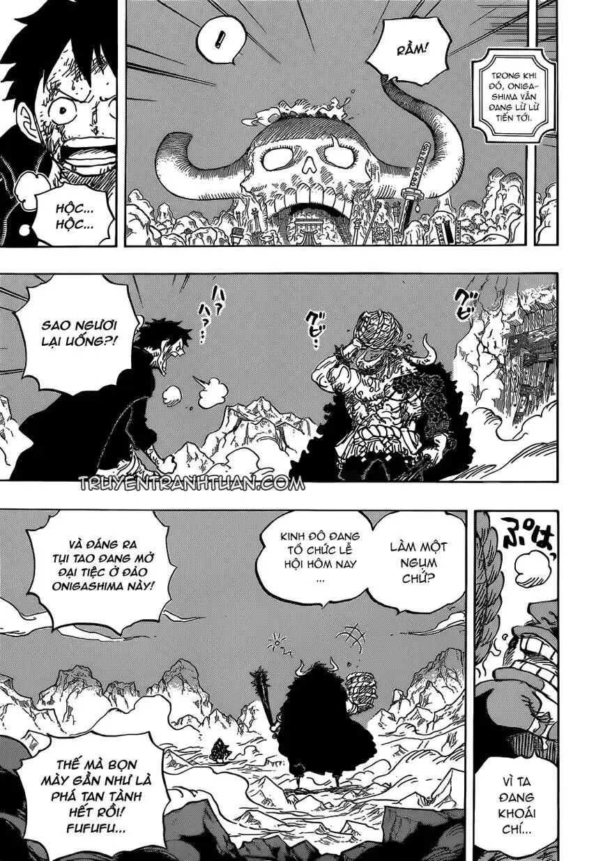 One Piece chương 1037, trang 3