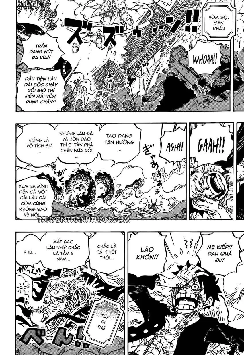 One Piece chương 1037, trang 6