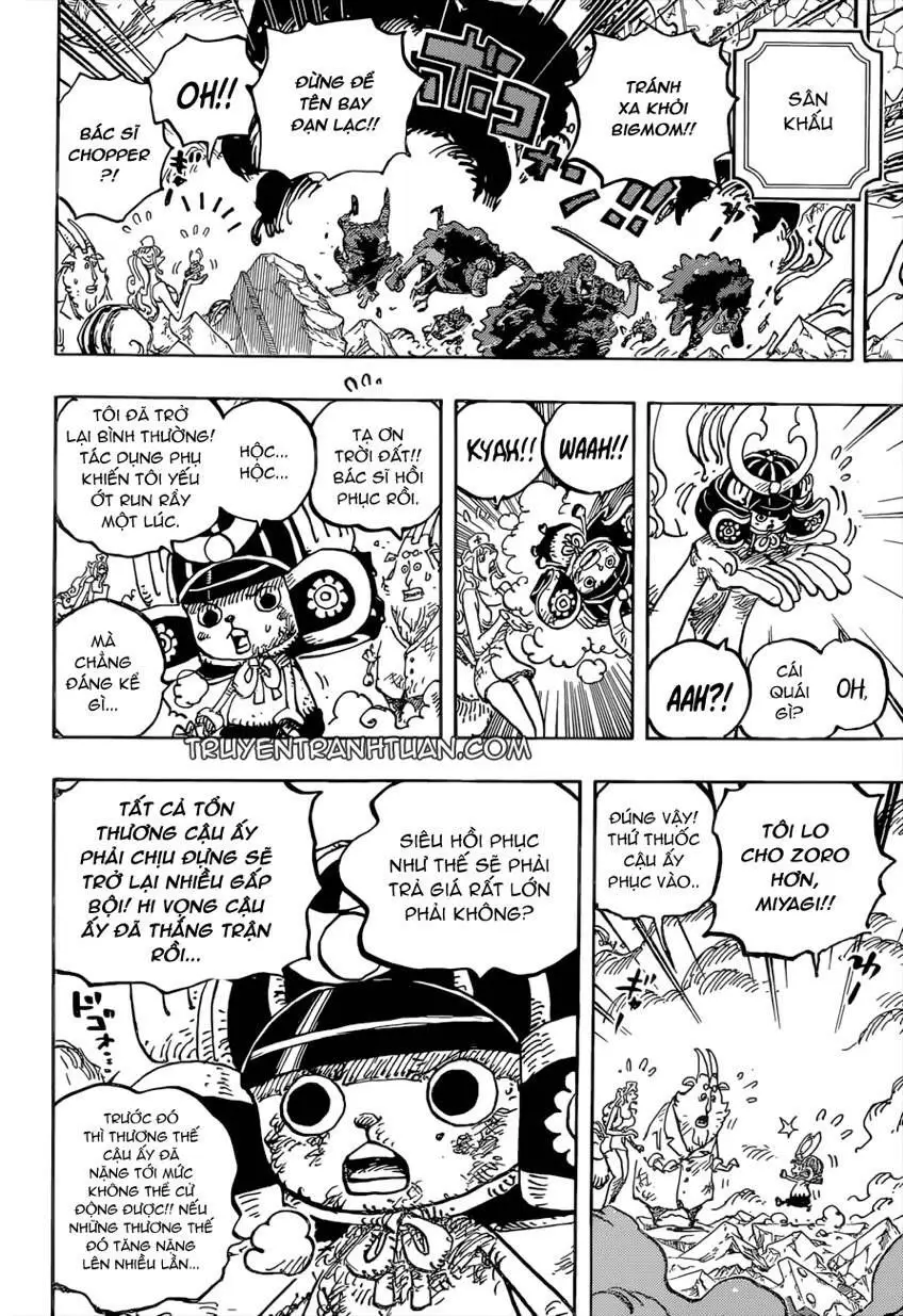 One Piece chương 1038, trang 4