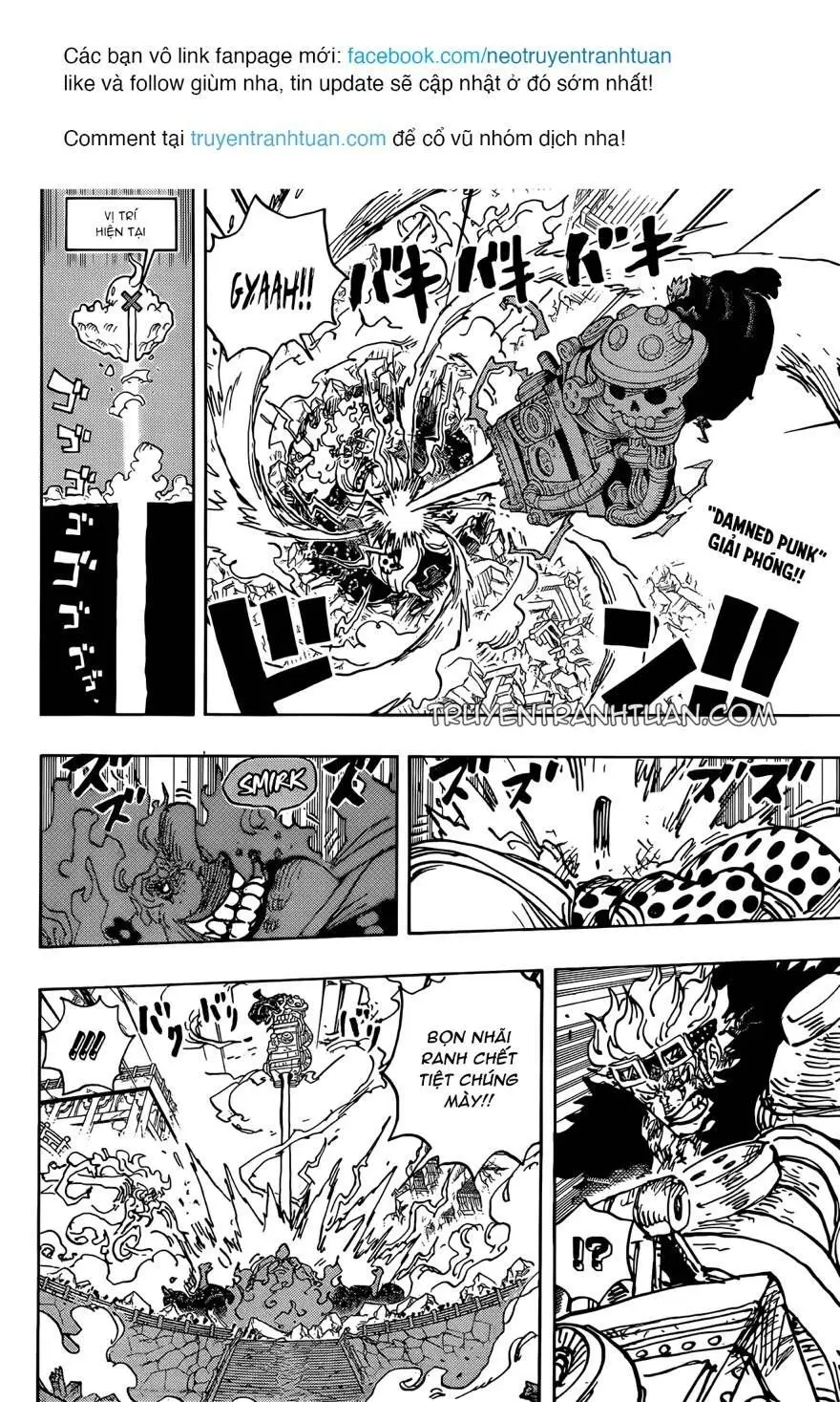 One Piece chương 1040, trang 2