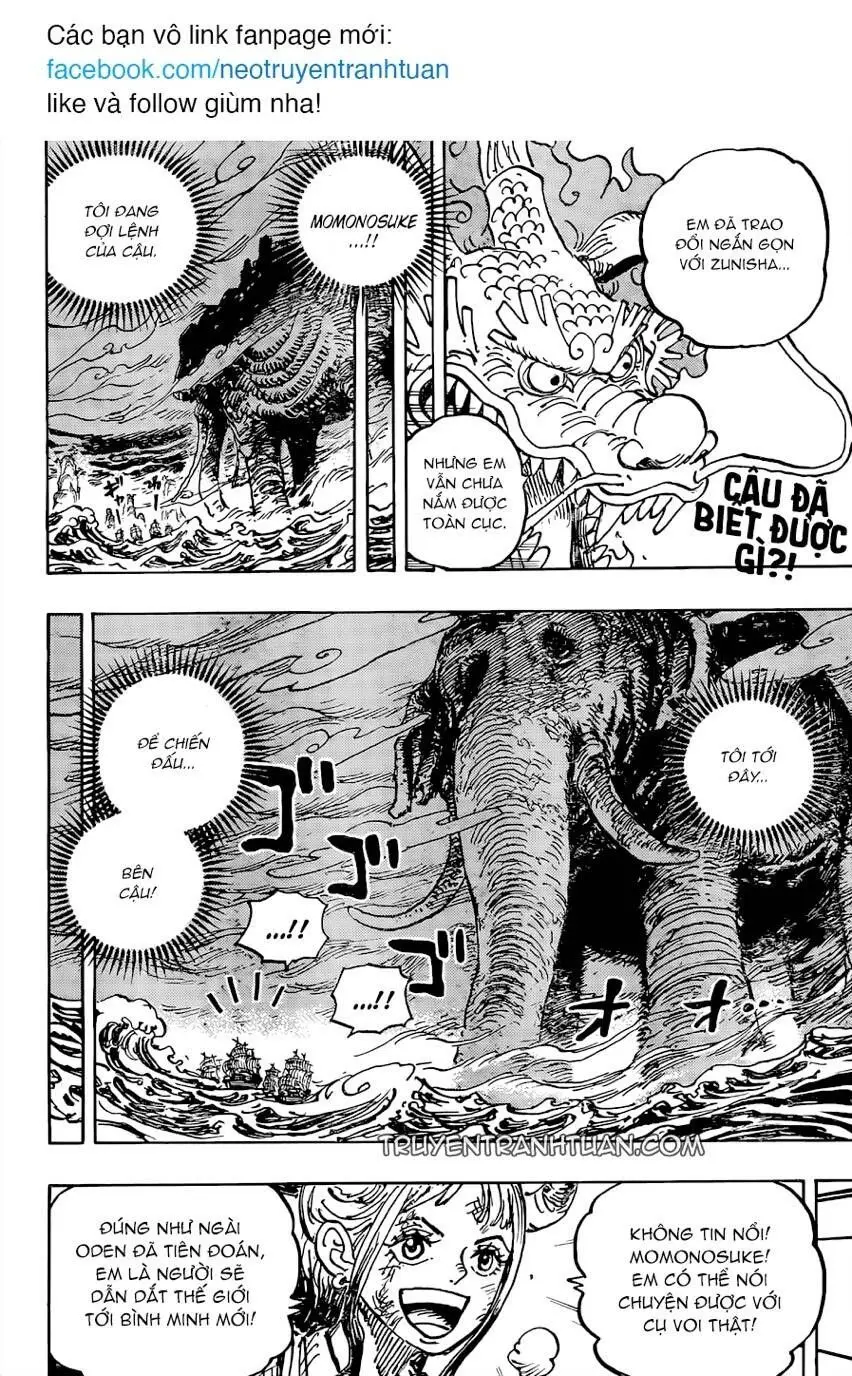 One Piece chương 1041, trang 2