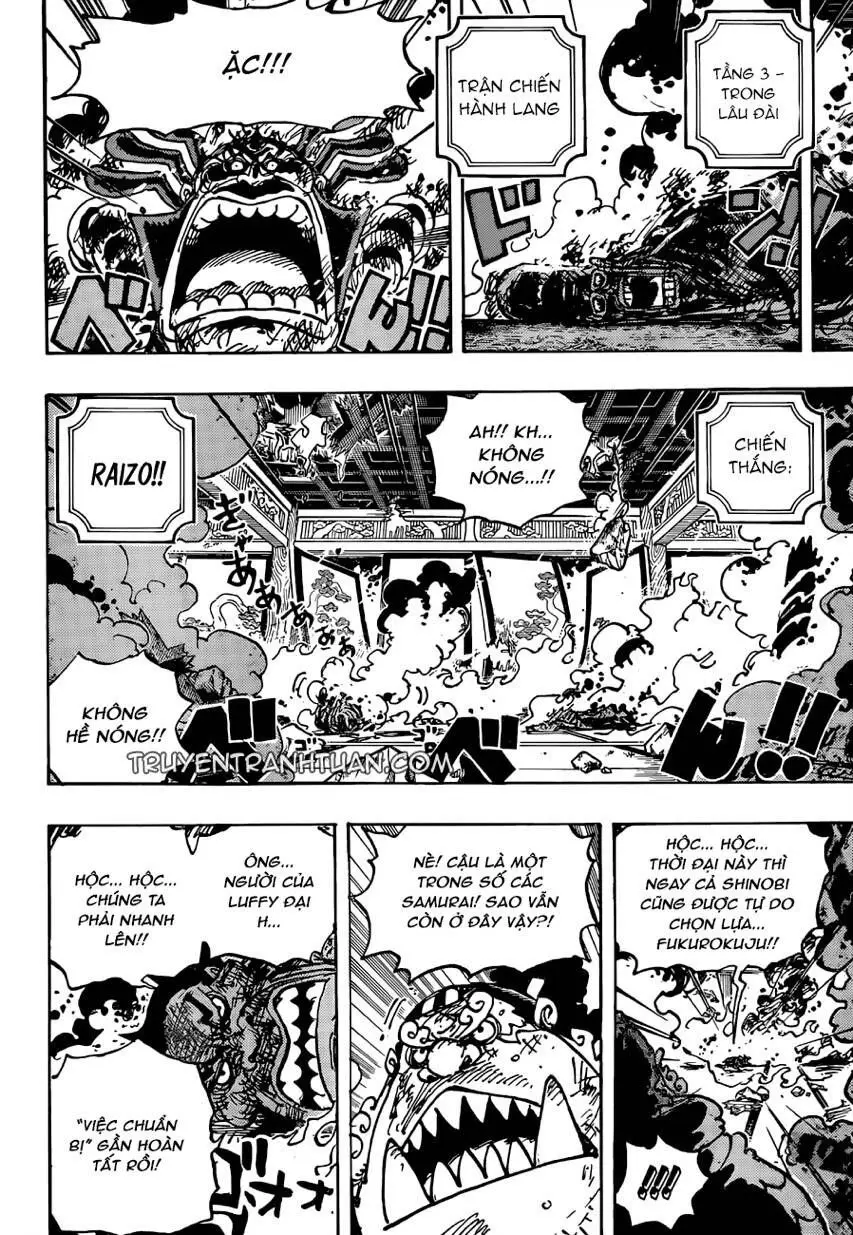 One Piece chương 1041, trang 4