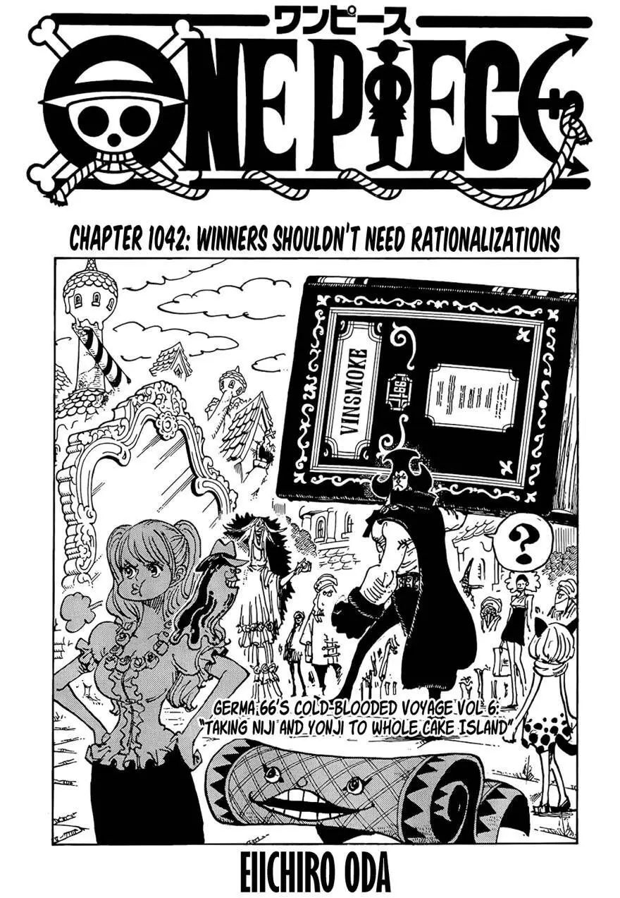 One Piece chương 1042, trang 1