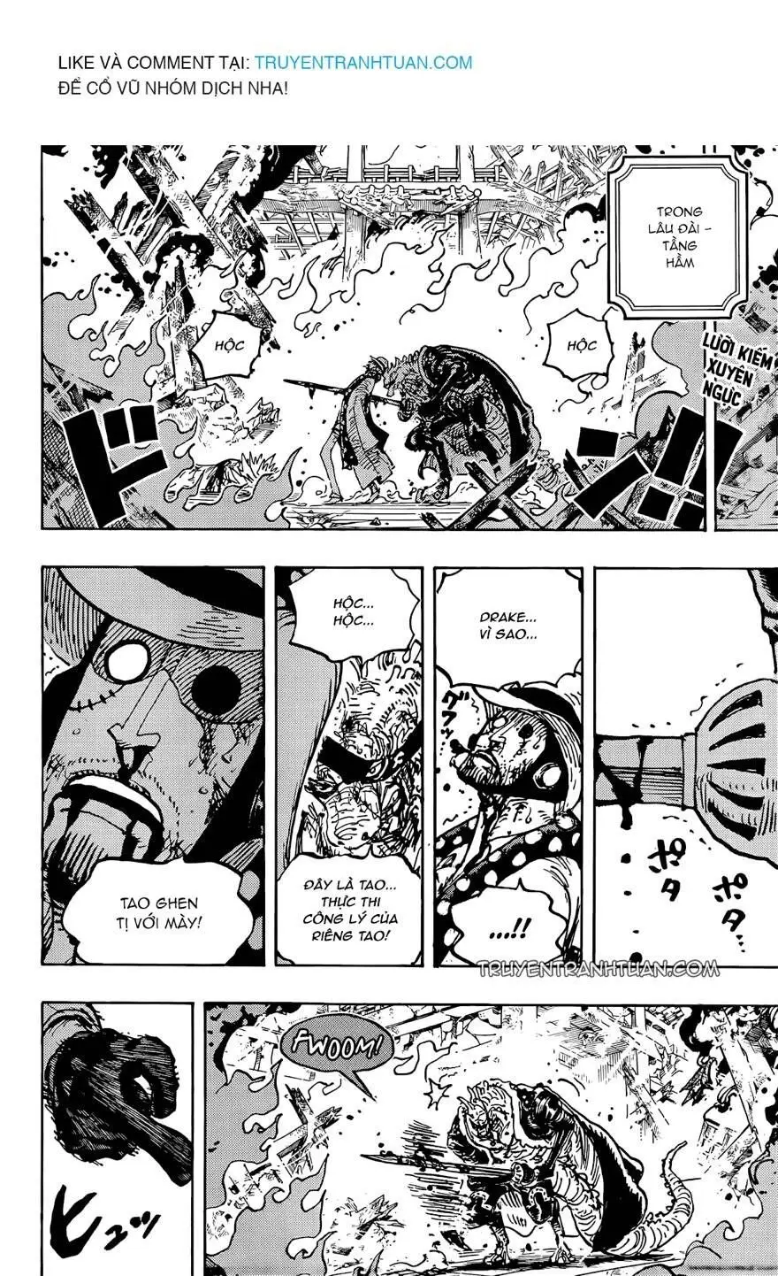 One Piece chương 1042, trang 2