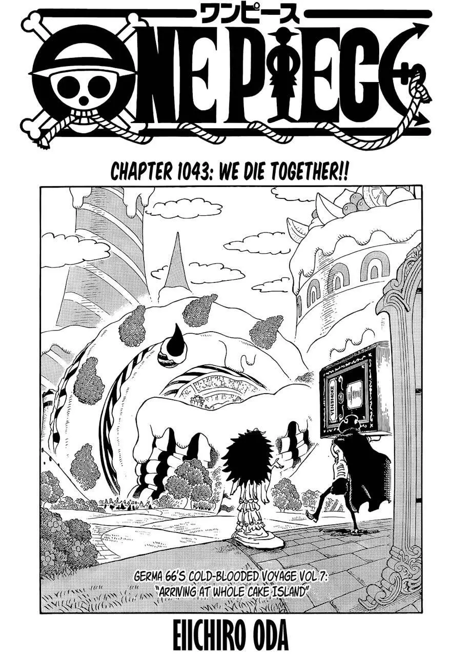 One Piece chương 1043, trang 1