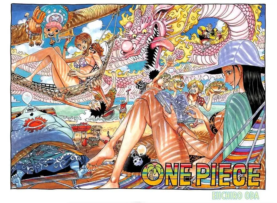 One Piece chương 1047, trang 2