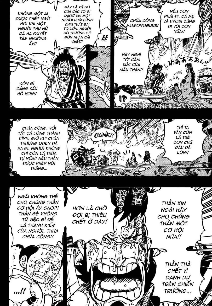 One Piece chương 1047, trang 4