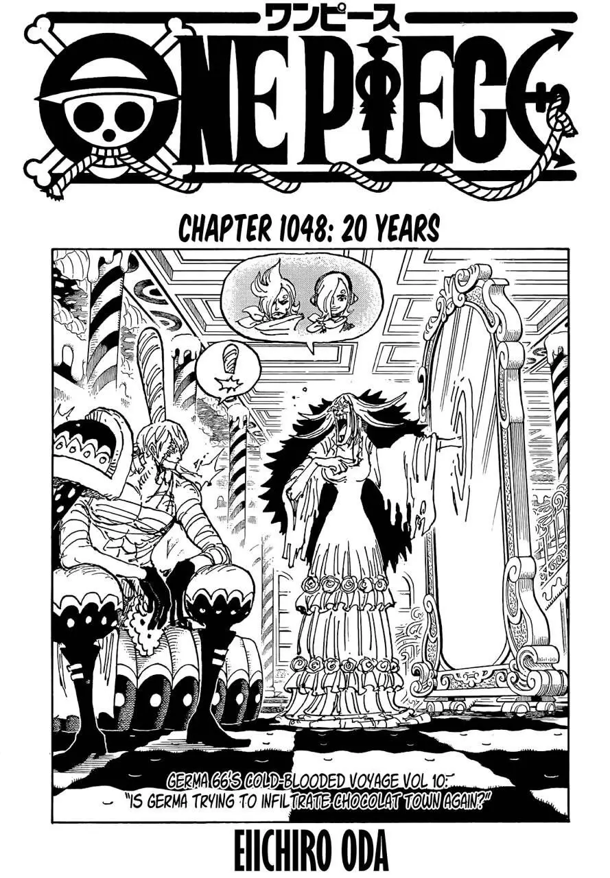 One Piece chương 1048, trang 1