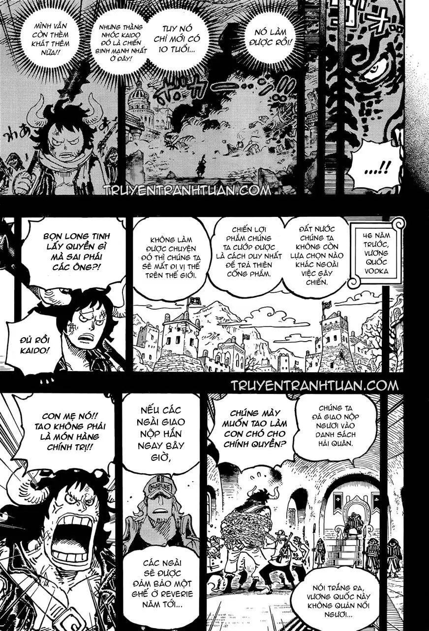 One Piece chương 1049, trang 3