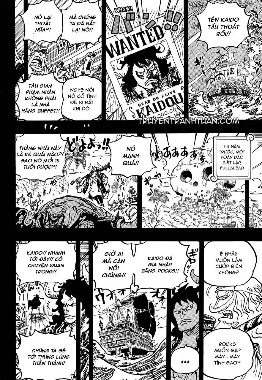 One Piece chương 1049, trang 4