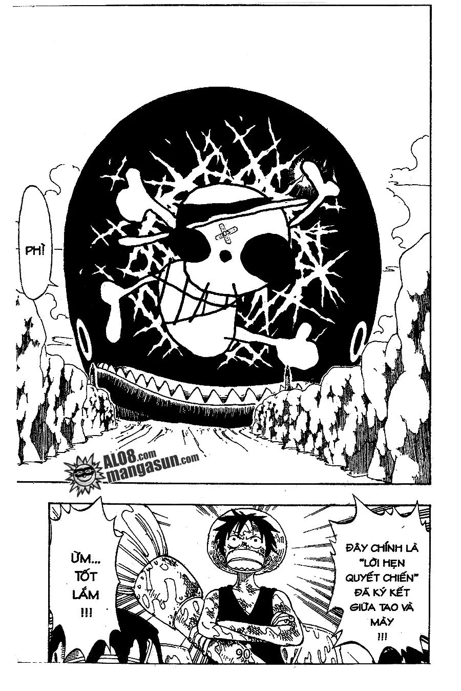 One Piece chương 105, trang 2