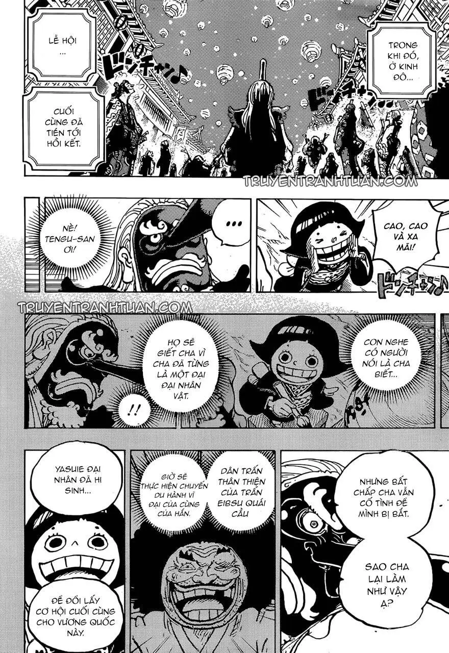 One Piece chương 1050, trang 4