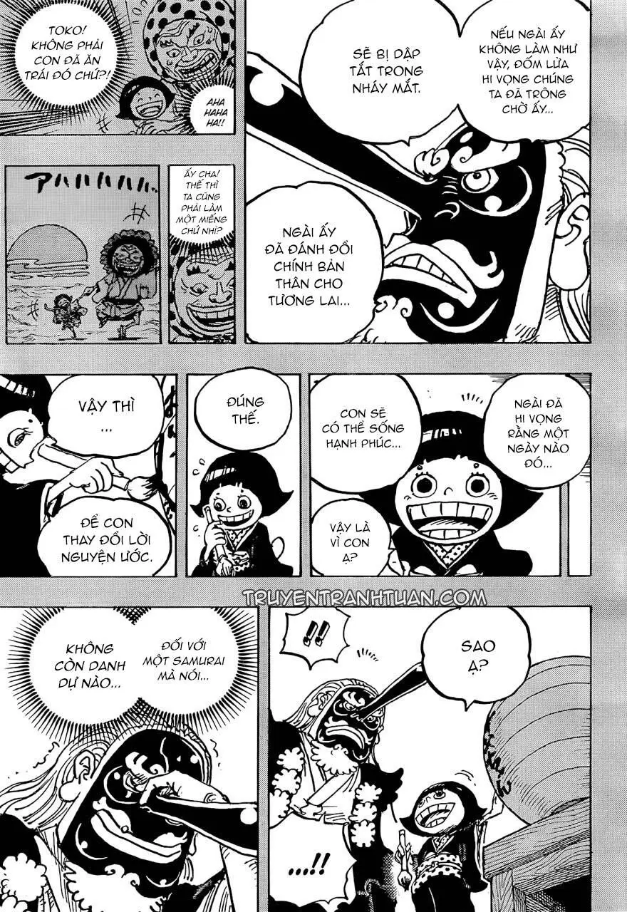 One Piece chương 1050, trang 5
