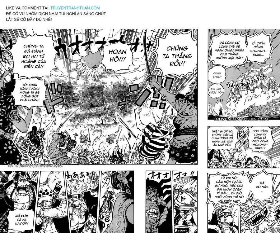 One Piece chương 1050, trang 7