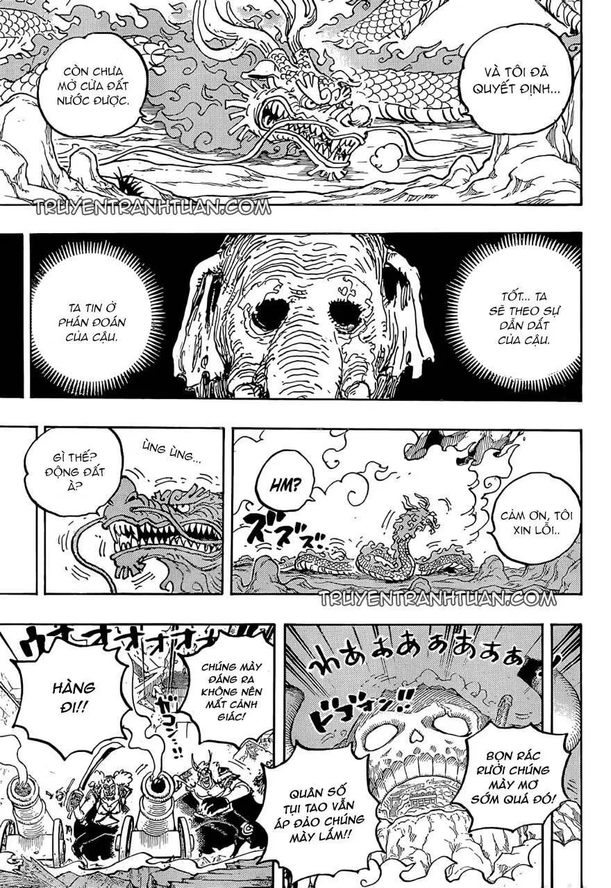 One Piece chương 1050, trang 9