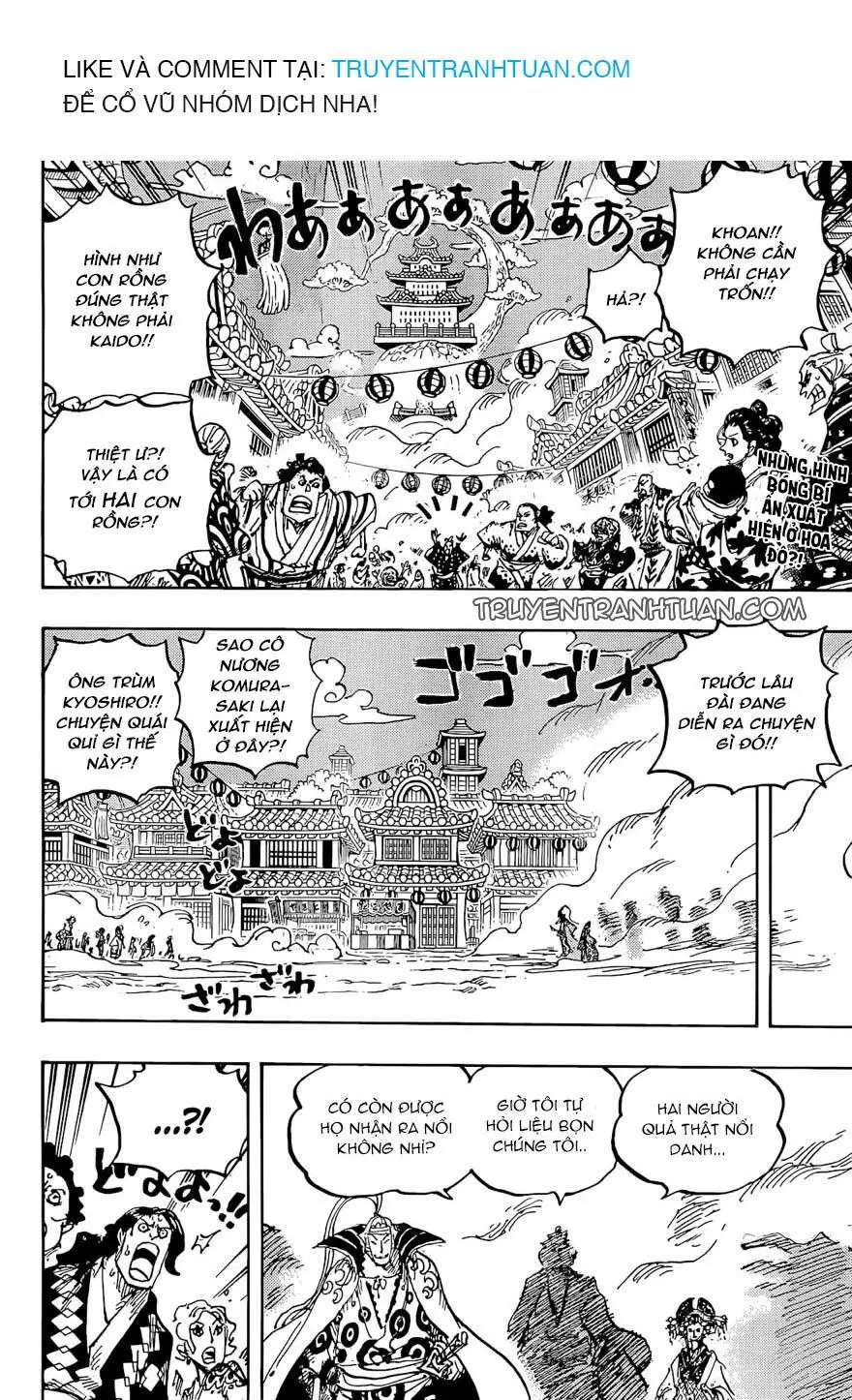 One Piece chương 1051, trang 2