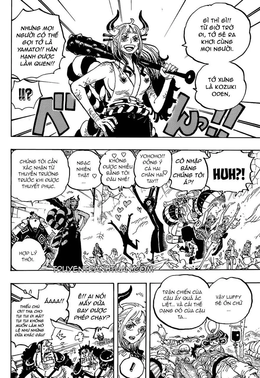 One Piece chương 1051, trang 6