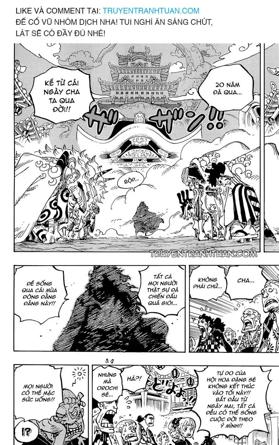 One Piece chương 1051, trang 8