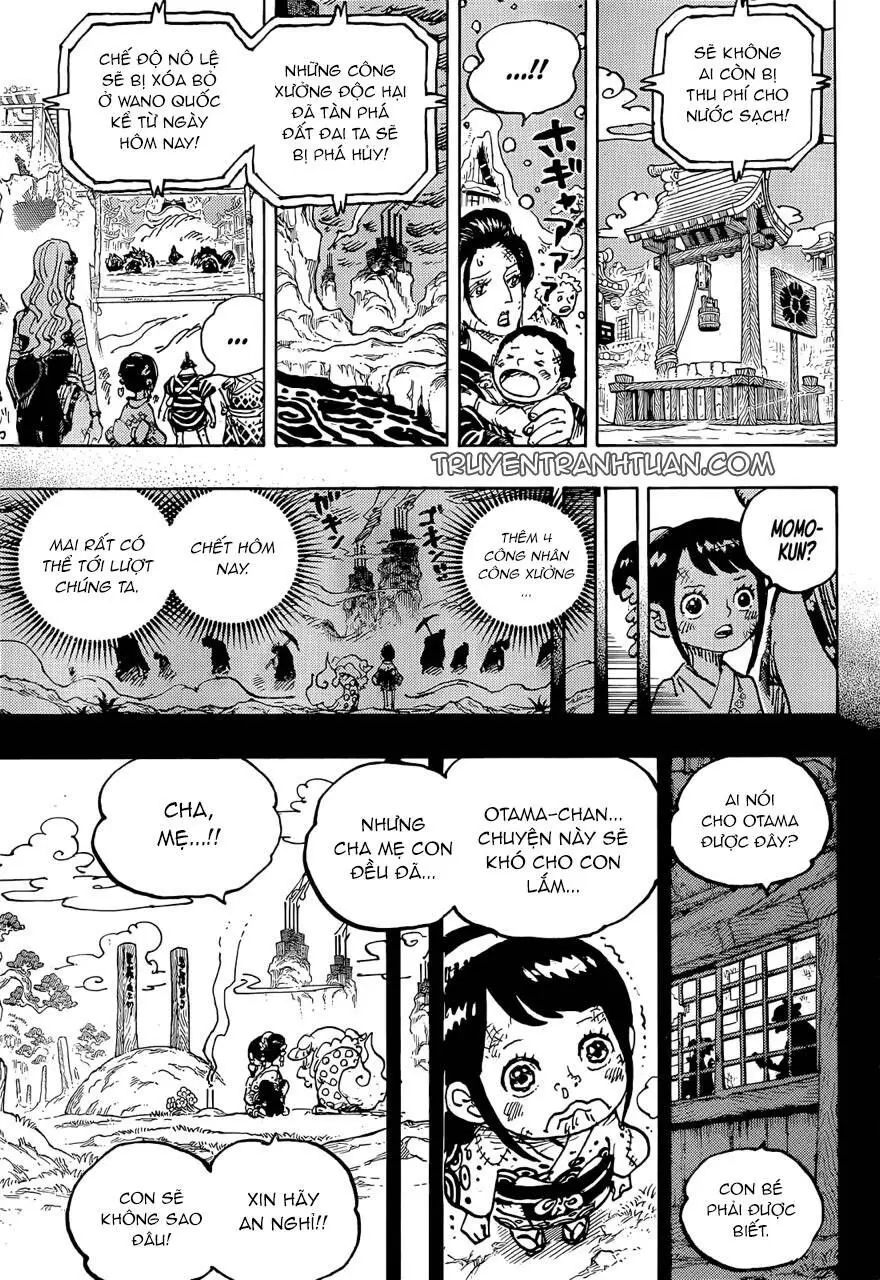 One Piece chương 1051, trang 9