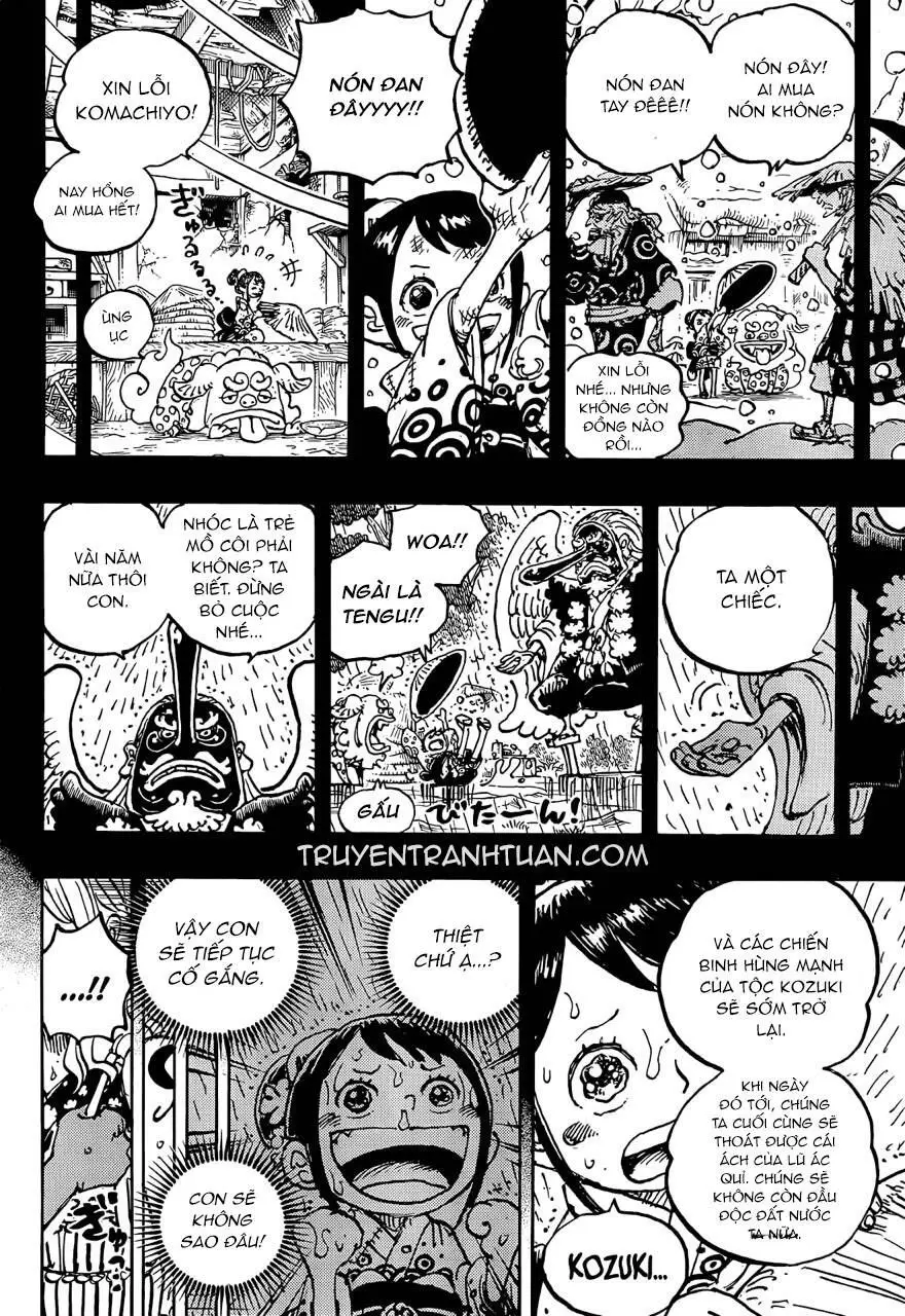 One Piece chương 1051, trang 10