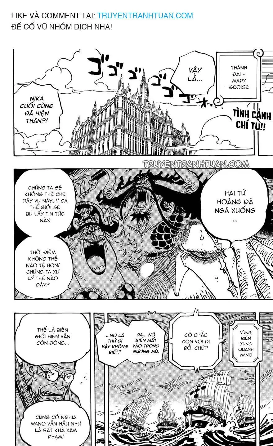 One Piece chương 1052, trang 2