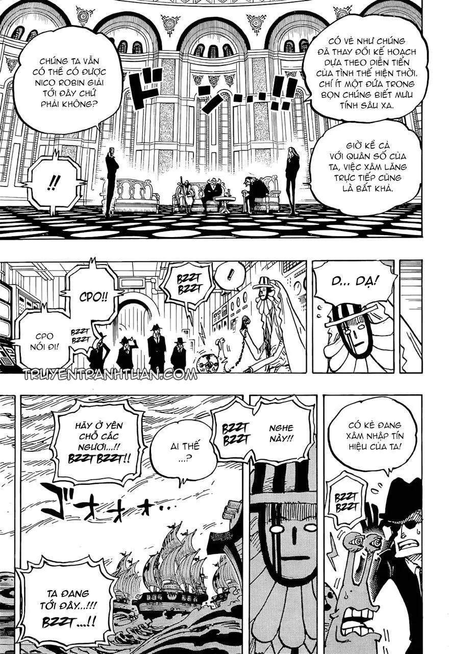 One Piece chương 1052, trang 3